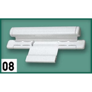 Χούφτα φιλητών συρόμενων για κλειδαριά με λαβή Cal DoubleX oval 08